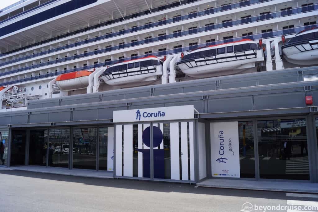 La Coruna cruise port terminal