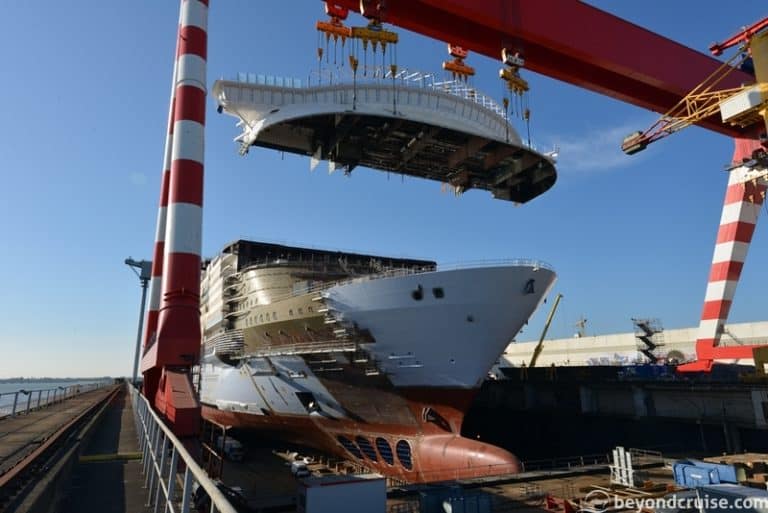 The Ten Stages of Building Cruise Ships
